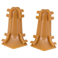 Внутренний угол для плинтуса IDEAL Классик 55 мм, 217 дуб темный К-П55-В-Ф2 217 дуб ТЕМ