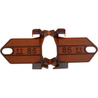 Наружный угол для плинтуса IDEAL Классик 85 мм, 213 дуб северный К-П85-Нк-Ф2 213 дуб СЕВ