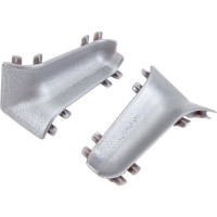 Внутренний угол для плинтуса Ideal 55мм Классик 081 серебристый К-П55-В-Ф2 081 СРБ