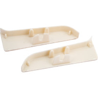 Торцевые заглушки для плинтуса IDEAL Классик 70 мм, 262 клен вермонт К-П70-Тп-Ф1 262 КЛН ВРМ