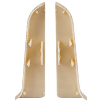 Торцевые заглушки для плинтуса IDEAL Классик 70 мм, 218 дуб европейский К-П70-Тп-Ф1 218 дуб ЕВП