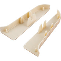 Торцевые заглушки для плинтуса IDEAL Классик 70 мм, 218 дуб европейский К-П70-Тп-Ф1 218 дуб ЕВП