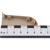 Торцевые заглушки для плинтуса IDEAL Классик 55 мм, 208 дуб мокко К-П55-Тп-Ф1 208 дуб МОК