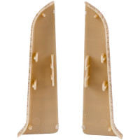 Торцевые заглушки для плинтуса IDEAL Классик 70 мм, 213 дуб северный К-П70-Тп-Ф1 213 дуб СЕВ