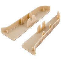 Торцевые заглушки для плинтуса IDEAL Классик 70 мм, 213 дуб северный К-П70-Тп-Ф1 213 дуб СЕВ