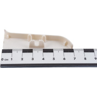 Торцевые заглушки для плинтуса IDEAL Классик 70 мм, 251 ясень К-П70-Тп-Ф1 251 ЯСН