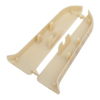 Торцевые заглушки для плинтуса IDEAL Классик 70 мм, 263 клен северный К-П70-Тп-Ф1 263 КЛН СЕВ