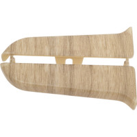 Торцевые заглушки для плинтуса IDEAL Классик 70 мм, 263 клен северный К-П70-Тп-Ф1 263 КЛН СЕВ