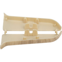 Торцевые заглушки для плинтуса IDEAL Классик 70 мм, 263 клен северный К-П70-Тп-Ф1 263 КЛН СЕВ