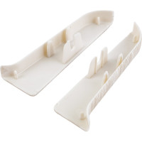 Торцевые заглушки для плинтуса IDEAL Классик 70 мм, 230 дуб айсберг К-П70-Тп-Ф1 230 дуб АЙС