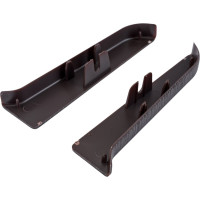 Торцевые заглушки для плинтуса IDEAL Классик 85 мм, 303 Венге темный К-П85-Тп-Ф1 303 ВНГ ТЕМ