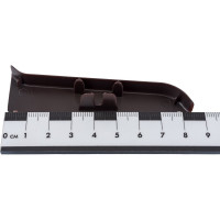 Торцевые заглушки для плинтуса IDEAL Классик 85 мм, 303 Венге темный К-П85-Тп-Ф1 303 ВНГ ТЕМ