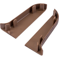 Торцевые заглушки для плинтуса IDEAL Классик 55 мм, 292 орех миланский К-П55-Тп-Ф1 292 ОРХ МИЛ