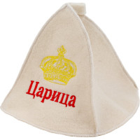 Шапка для бани Бацькина баня Царица 10010
