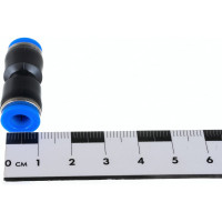 Фитинг цанговый прямой 6-6 мм Pegas pneumatic 5301