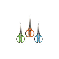 Ножницы BRAUBERG ULTRA COLOR 190 мм, ассорти, резиновые ребристые вставки 237456