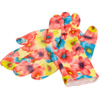 Садовые перчатки СПЕЦ Garden Flowers полиэстер, с прозрачным нитриловым покрытием, р. S/7 GF-PN-03S