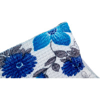 Садовые перчатки СПЕЦ Garden Flowers полиэстер, с прозрачным нитриловым покрытием, р. М/8 GF-PN-01M