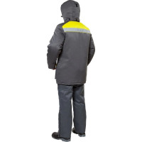 Куртка Эксперт Спецодежда Прим, серый/желтый, р. 48-50, рост 194-200 6446000061438