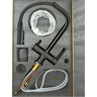 Смеситель для кухонной мойки OUTE с отдельным выходом под фильтр T610003BK-300