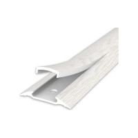 Порог с монтажным каналом IDEAL 42 мм, 1.6 м, 230 дуб айсберг, 1 шт. ПМК42-1,6 230 дуб АЙС