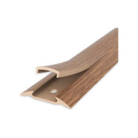 Порог с монтажным каналом IDEAL 36 мм, 1.6 м, 217 дуб темный, 1 шт. ПМК36-1,6 217 дуб ТЕМ