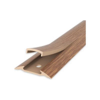 Порог с монтажным каналом IDEAL 36 мм, 0.9 м, 217 дуб темный, 1 шт. ПМК36-0,9 217 дуб ТЕМ