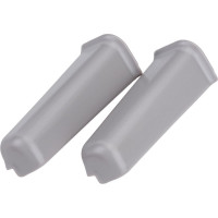 Наружный угол для плинтуса DECONIKA (85 мм; 036 Платиново-серый; 2 шт.) Д-П85-Нк-Ф2 036 ПЛТ СЕР