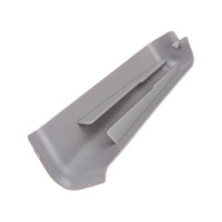 Наружный угол для плинтуса DECONIKA (85 мм; 036 Платиново-серый; 2 шт.) Д-П85-Нк-Ф2 036 ПЛТ СЕР