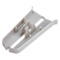 Торцевые заглушки для плинтуса DECONIKA (85 мм; 002 Светло-серый; 2 шт.) Д-П85-Тп-Ф1 002 СВТ СЕР