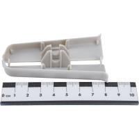 Торцевые заглушки для плинтуса DECONIKA (85 мм; 002 Светло-серый; 2 шт.) Д-П85-Тп-Ф1 002 СВТ СЕР