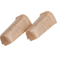 Наружный угол для плинтуса DECONIKA (55 мм; 213 Дуб северный; 2 шт.) Д-П55-Нк-Ф2 213 ДУБ СЕВ