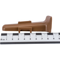 Внутренний угол для плинтуса DECONIKA (85 мм; 291 Орех; 2 шт.) Д-П85-В-Ф2 291 ОРХ