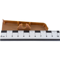 Торцевые заглушки для плинтуса DECONIKA (85 мм; 291 Орех; 2 шт.) Д-П85-Тп-Ф1 291 ОРХ