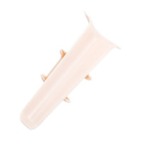 Внутренний угол для плинтуса DECONIKA (85 мм; 034 Свт слоновая кость; 2 шт.) Д-П85-В-Ф2 034 СВТ СЛК