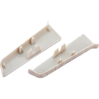 Торцевые заглушки для плинтуса DECONIKA (70 мм; 547 Лофт светло-серый; 2 шт.) Д-П70-Тп-Ф1 547 ЛФТ ССР