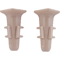 Угол внутренний для плинтуса DECONIKA (55 мм; 215 Дуб снежный; 2 шт.) Д-П55-В-Ф2 215 ДУБ СНЖ