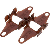 Наружный угол для плинтуса DECONIKA (85 мм; 303 Венге темный; 2 шт.) Д-П85-Нк-Ф2 303 ВНГ ТЕМ