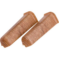 Наружный угол для плинтуса DECONIKA (85 мм; 221 Дуб янтарный; 2 шт.) Д-П85-Нк-Ф2 221 ДУБ ЯНТ