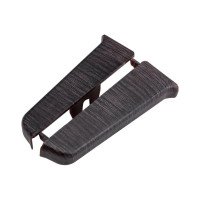 Торцевые заглушки для плинтуса DECONIKA (70 мм; 303 Венге темный; 2 шт.) Д-П70-Тп-Ф1 303 ВНГ ТЕМ