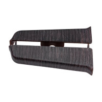 Торцевые заглушки для плинтуса DECONIKA (70 мм; 303 Венге темный; 2 шт.) Д-П70-Тп-Ф1 303 ВНГ ТЕМ