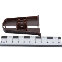 Торцевые заглушки для плинтуса DECONIKA (70 мм; 303 Венге темный; 2 шт.) Д-П70-Тп-Ф1 303 ВНГ ТЕМ