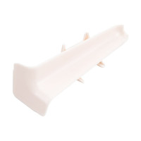 Внутренний угол для плинтуса DECONIKA (85 мм; 033 Кремово-белый; 2 шт.) Д-П85-В-Ф2 033 КРМ БЕЛ