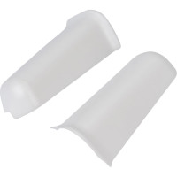 Наружный угол для плинтуса DECONIKA (70 мм; 001 Белый; 2 шт.) Д-П70-Нк-Ф2 001 БЕЛ