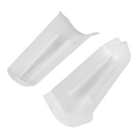 Наружный угол для плинтуса DECONIKA (70 мм; 001 Белый; 2 шт.) Д-П70-Нк-Ф2 001 БЕЛ