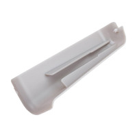 Наружный угол для плинтуса DECONIKA (85 мм; 002 Светло-серый; 2 шт.) Д-П85-Нк-Ф2 002 СВТ СЕР