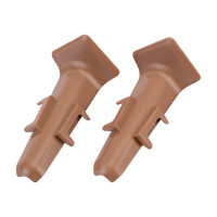 Внутренний угол для плинтуса DECONIKA (70 мм; 291 Орех; 2 шт.) Д-П70-В-Ф2 291 ОРХ