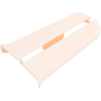 Торцевые заглушки для плинтуса DECONIKA (85 мм; 034 Светлая слоновая кость ; 2 шт.) Д-П85-Тп-Ф1 034 СВТ СЛК