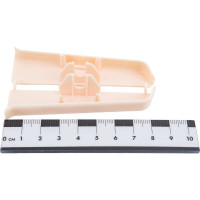 Торцевые заглушки для плинтуса DECONIKA (85 мм; 034 Светлая слоновая кость ; 2 шт.) Д-П85-Тп-Ф1 034 СВТ СЛК