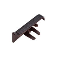 Торцевые заглушки для плинтуса DECONIKA (55 мм; 303 Венге темный; 2 шт.) Д-П55-Тп-Ф1 303 ВНГ ТЕМ